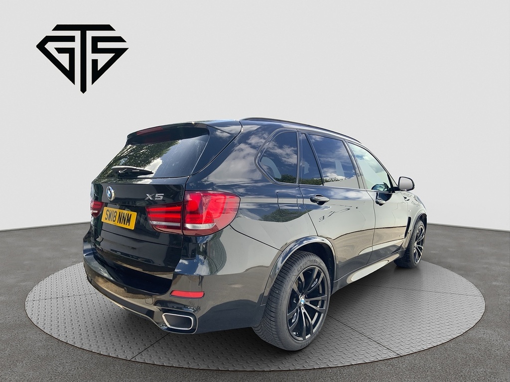 BMW X5 40D M Sport Blue #3