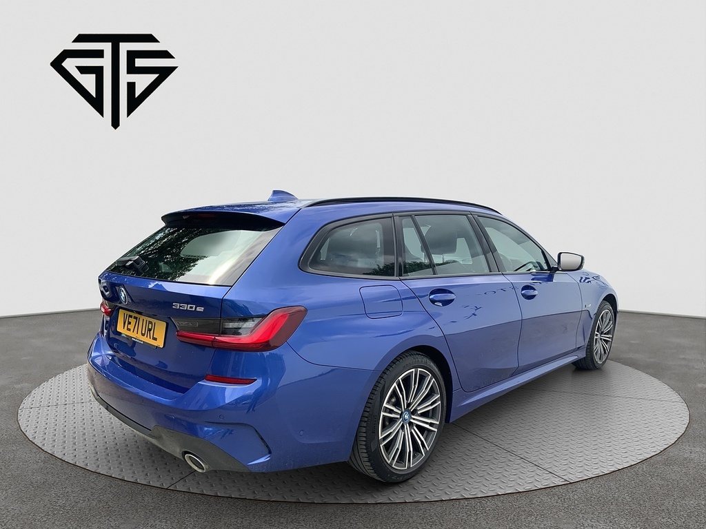 BMW 3 Series 330E M Sport VE71URL Blue #3