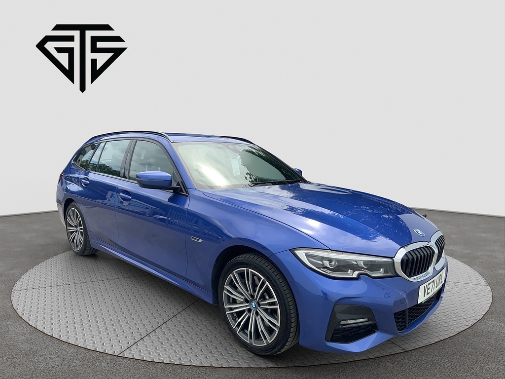 BMW 3 Series 330E M Sport Blue