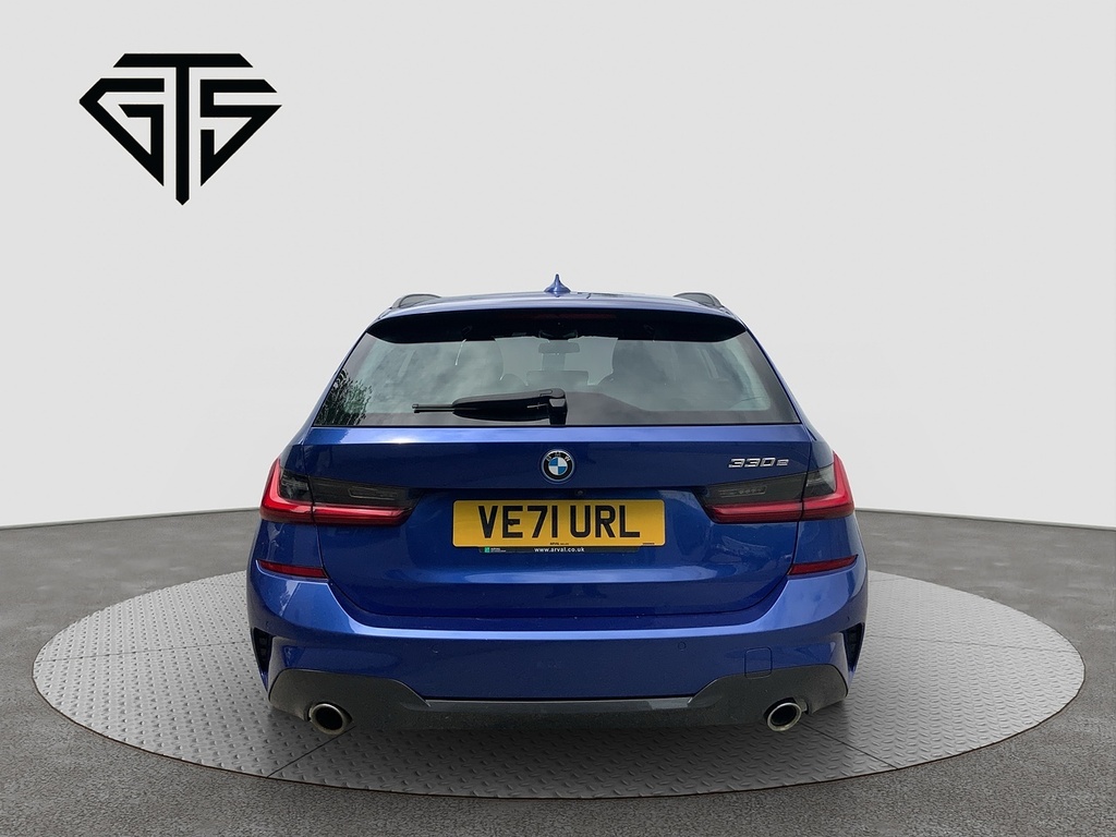 BMW 3 Series 330E M Sport VE71URL Blue #4