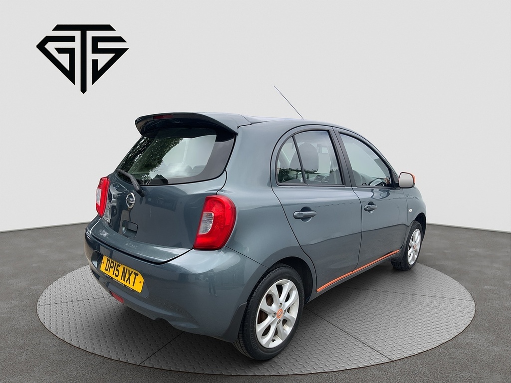 Nissan Micra Acenta Grey #3
