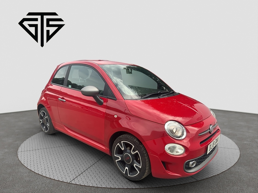 Fiat 500 S Red