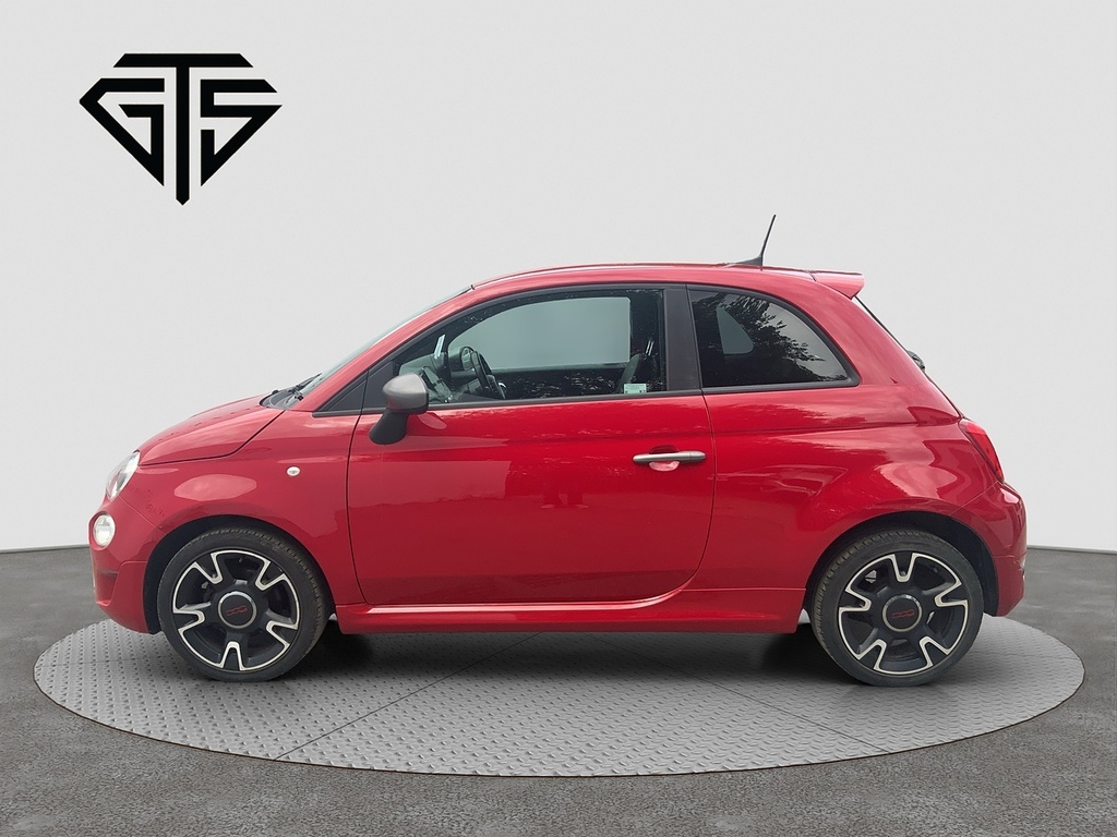 Fiat 500 S Red #6