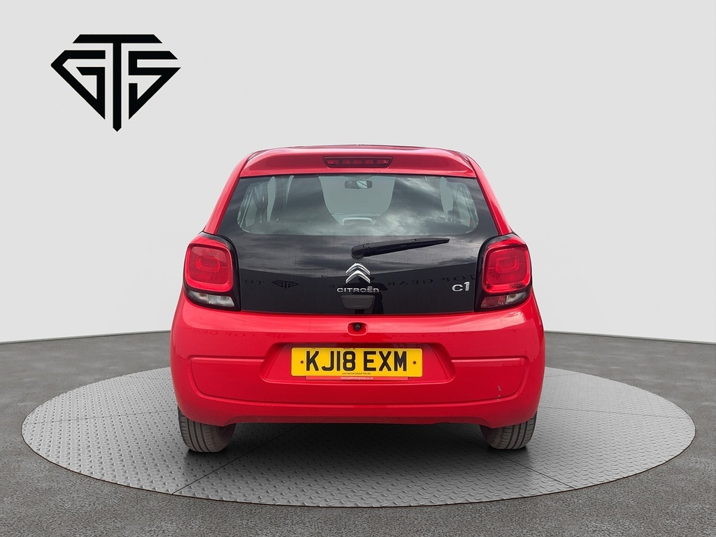 Citroen C1 Vti Feel Red #4