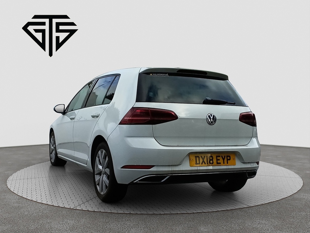 Volkswagen Golf Tsi Highline White #5