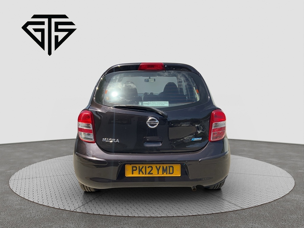 Nissan Micra Acenta Black #4