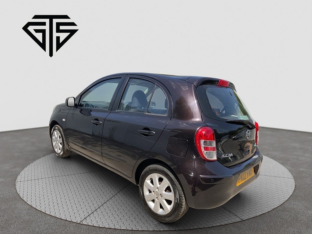 Nissan Micra Acenta Black #5