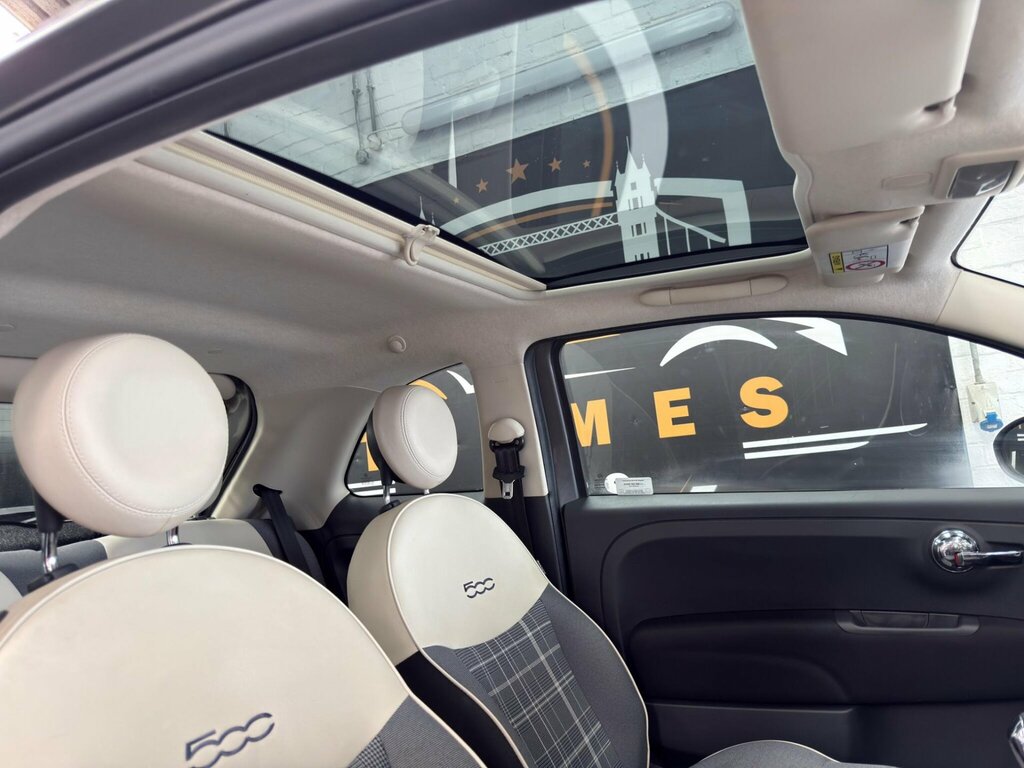 Fiat 500 1.2 Lounge Dualogic Euro 6 Ss GL16XDY Grey #3