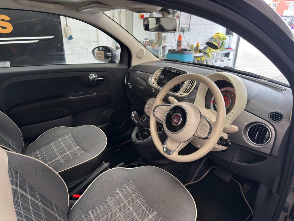 Fiat 500 1.2 Lounge Dualogic Euro 6 Ss GL16XDY Grey #2