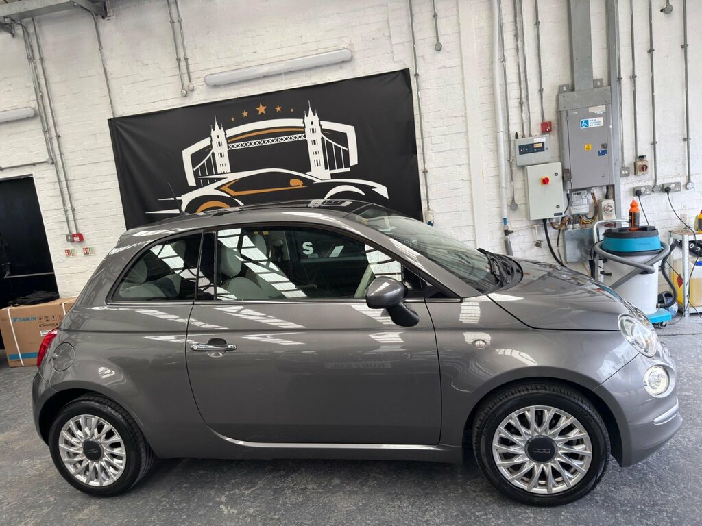Fiat 500 1.2 Lounge Dualogic Euro 6 Ss GL16XDY Grey #4