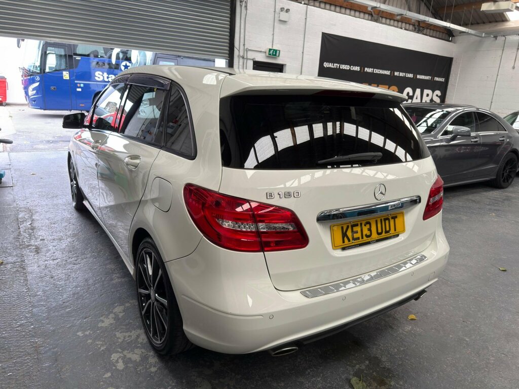 Mercedes-Benz B Class 1.6 B180 Blueefficiency Sport Mpv 7G-dc White #6
