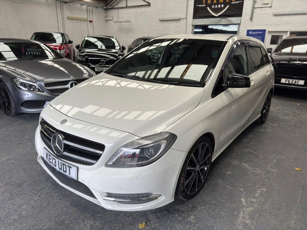 Mercedes-Benz B Class 1.6 B180 Blueefficiency Sport Mpv 7G-dc White #5
