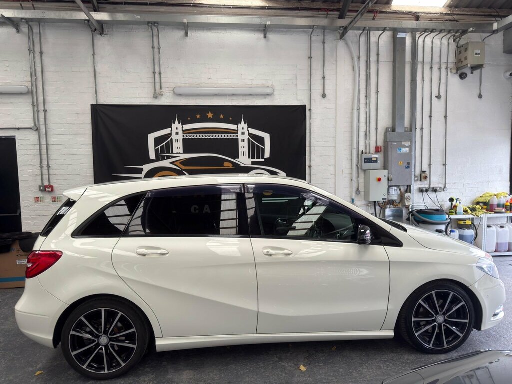Mercedes-Benz B Class 1.6 B180 Blueefficiency Sport Mpv 7G-dc White #3