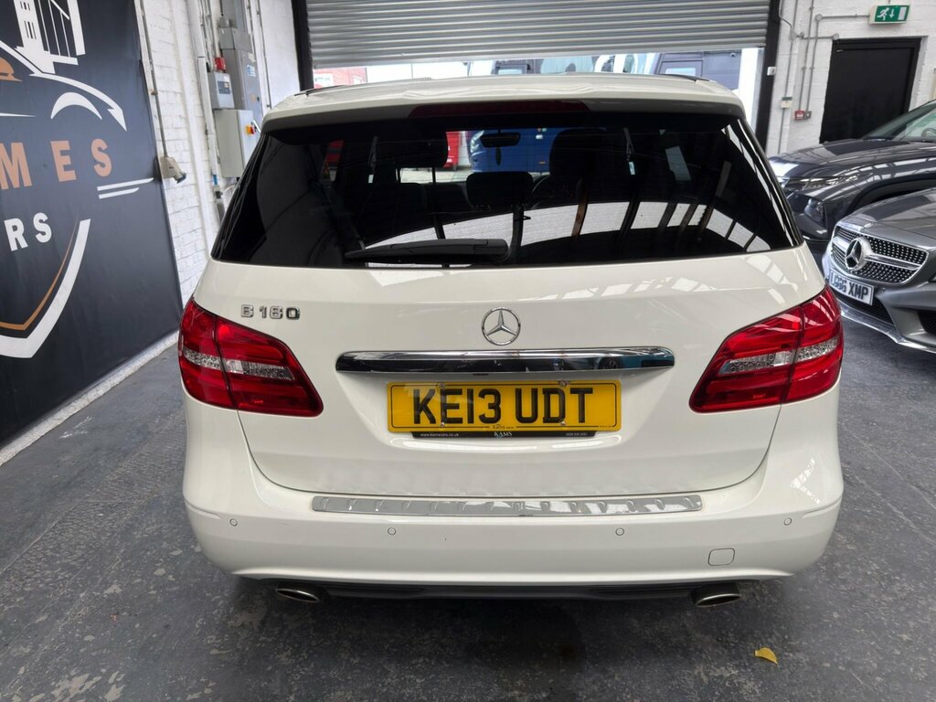 Mercedes-Benz B Class Hatchback White #8