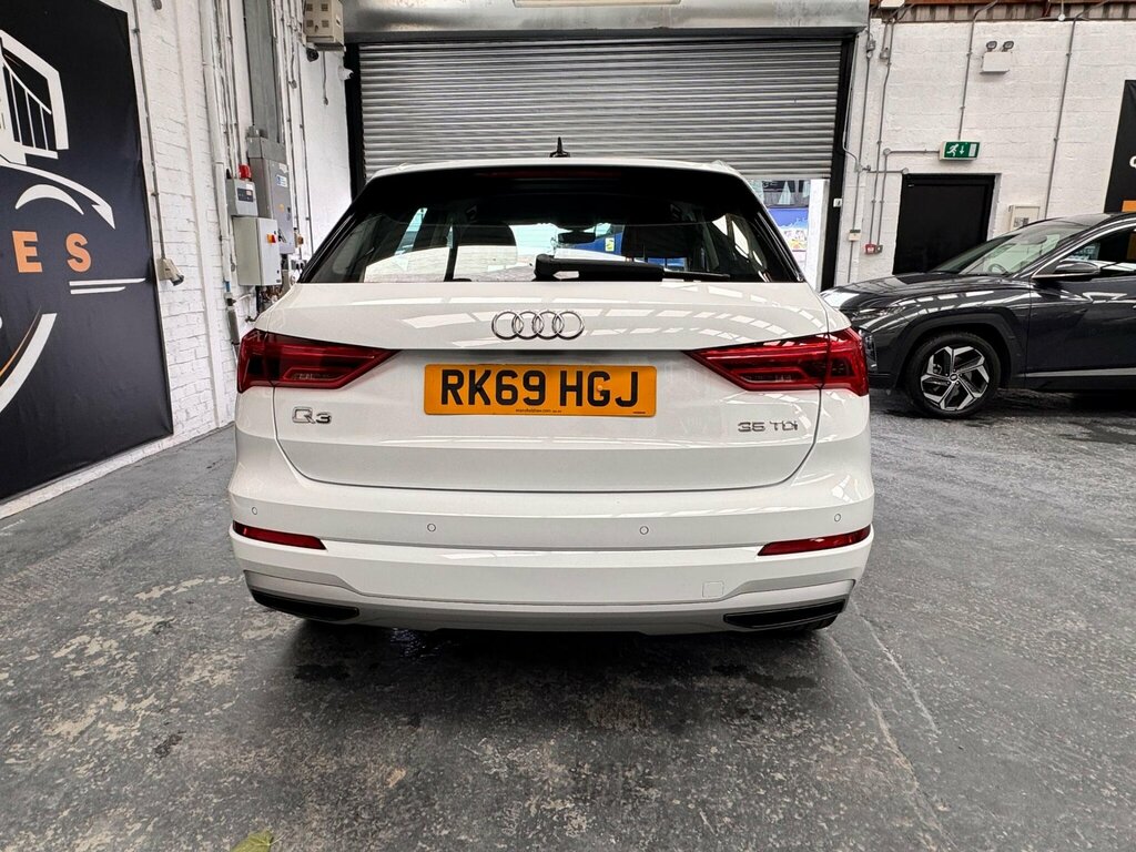 Audi Q3 2.0 Tdi 35 Sport S Tronic Euro 6 Ss RK69HGJ White #6