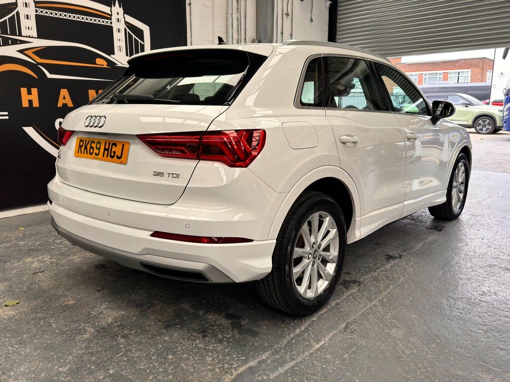 Audi Q3 2.0 Tdi 35 Sport S Tronic Euro 6 Ss RK69HGJ White #5