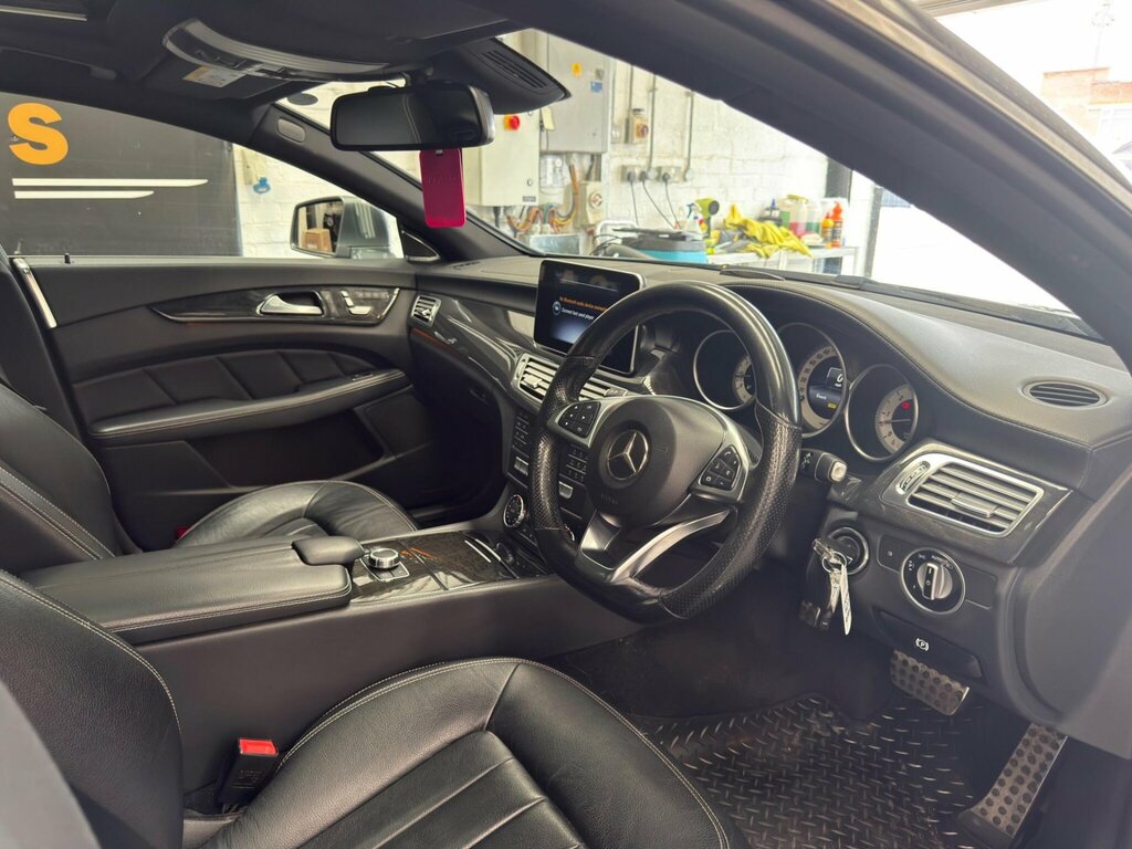 Mercedes-Benz CLS 3.0 Cls350d V6 Amg Line Premium Plus Coupe G-tro Grey #2