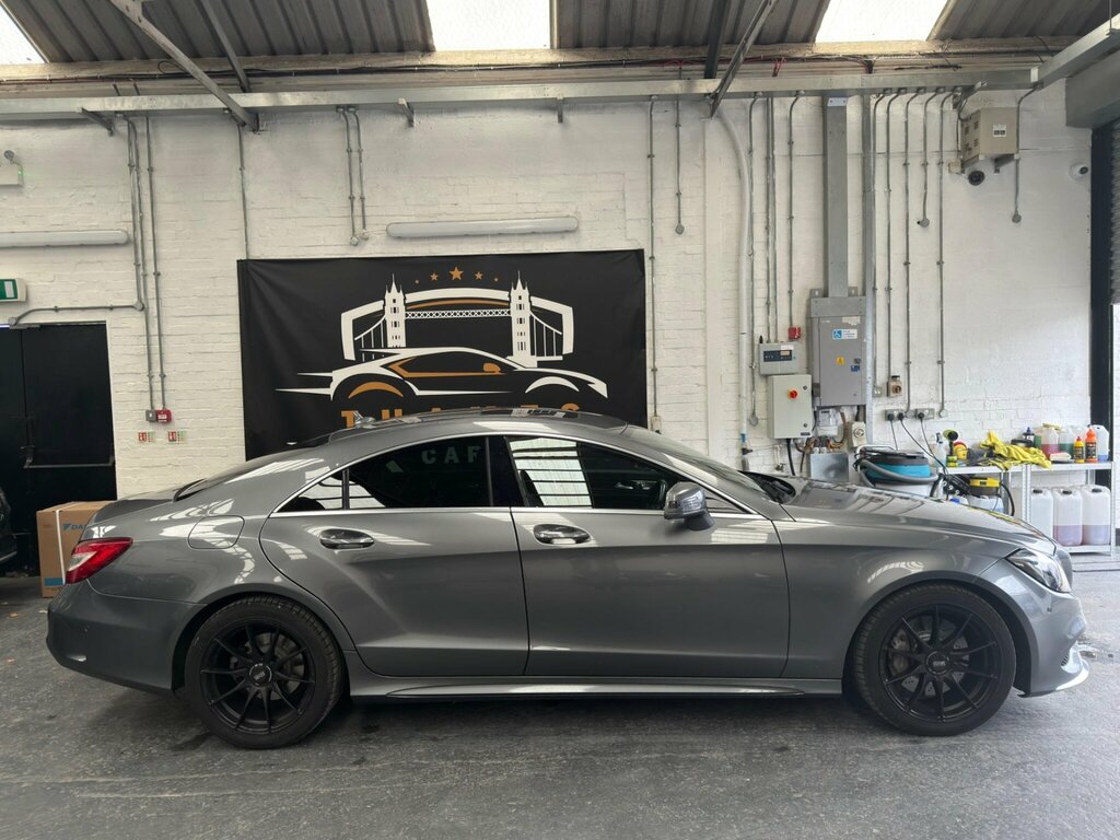 Mercedes-Benz CLS 3.0 Cls350d V6 Amg Line Premium Plus Coupe G-tro Grey #4