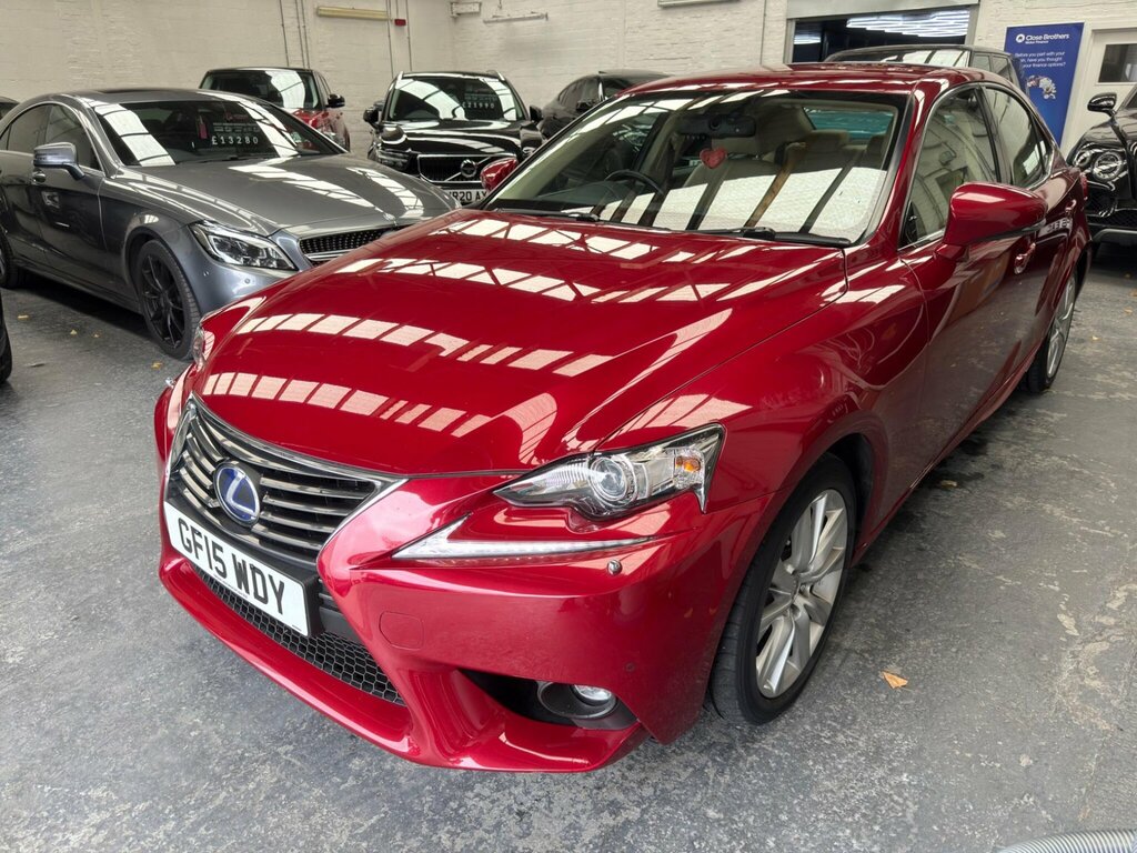 Lexus IS 2.5 300H Executive Edition E-cvt Euro 5 Ss Red #6