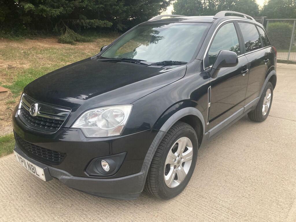 Vauxhall Antara 2.2 Cdti Exclusiv Suv Black #4