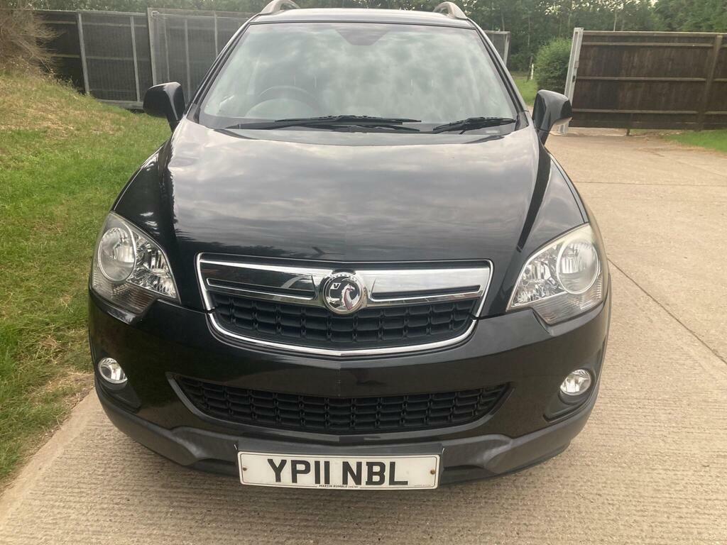 Vauxhall Antara 2.2 Cdti Exclusiv Suv Black #3