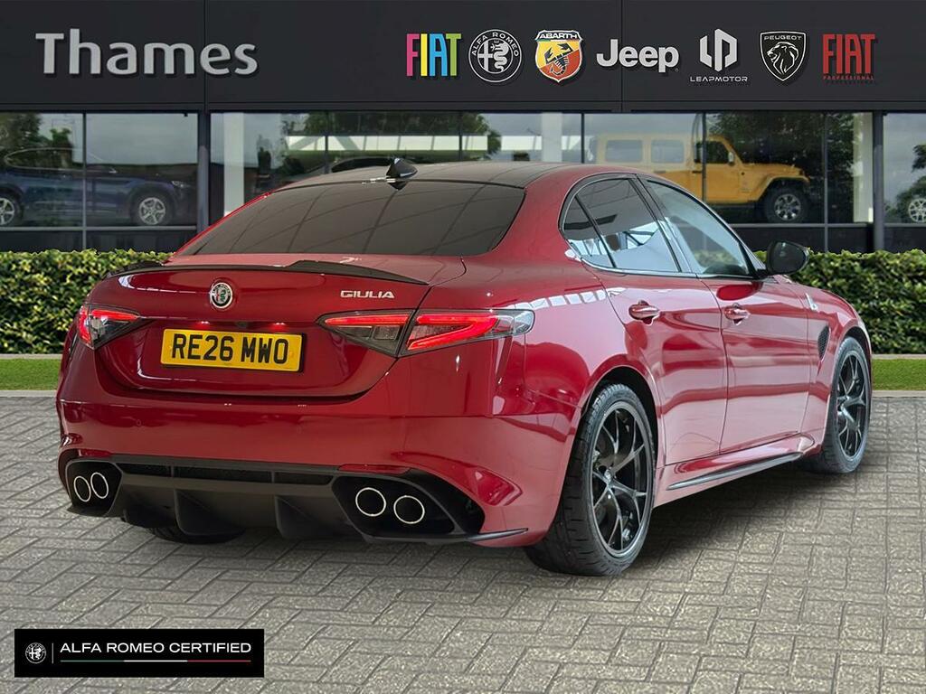 Alfa Romeo Giulia 2.9 2.9 V6 Bi-turbo Quadrifoglio Saloon Red #3