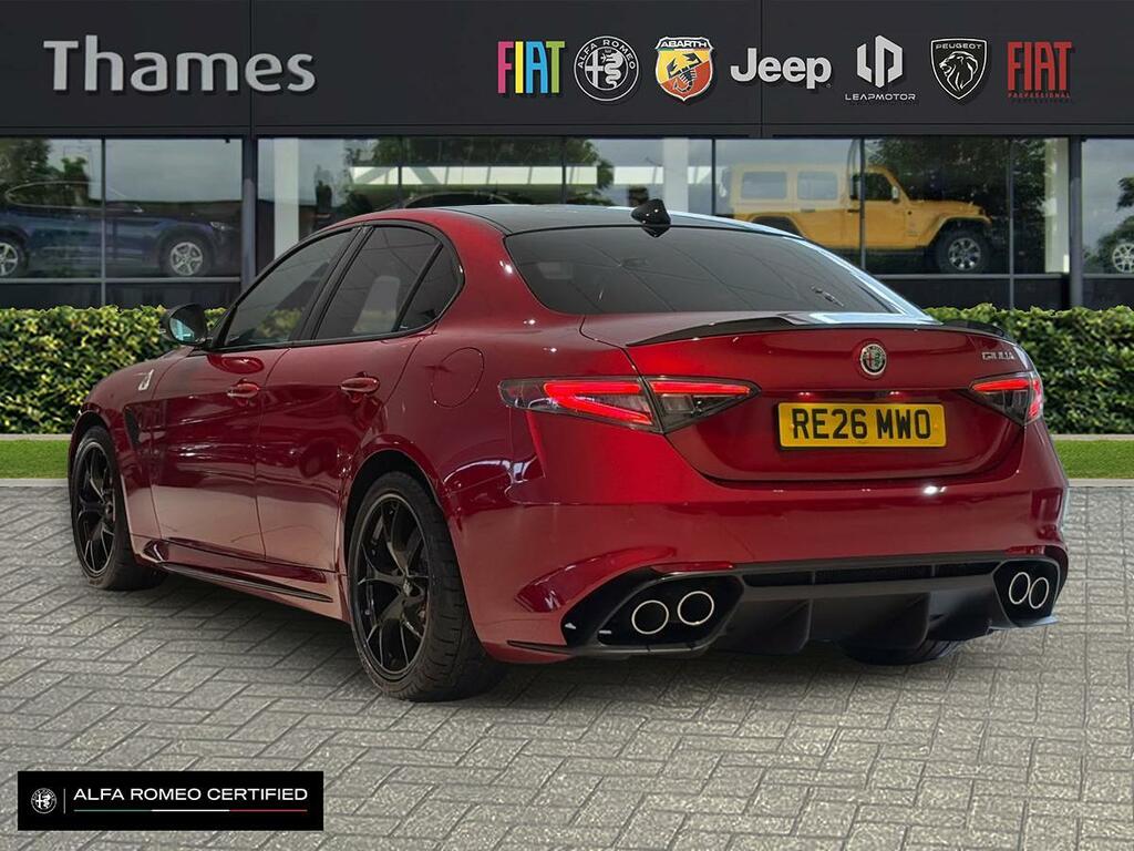 Alfa Romeo Giulia 2.9 2.9 V6 Bi-turbo Quadrifoglio Saloon Red #5