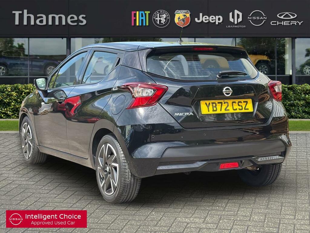 Nissan Micra 1 1.0 Ig-t Acenta Hatchback Xtron Euro YB72CSZ Black #5
