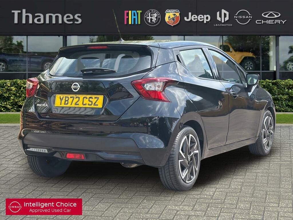 Nissan Micra 1 1.0 Ig-t Acenta Hatchback Xtron Euro YB72CSZ Black #3