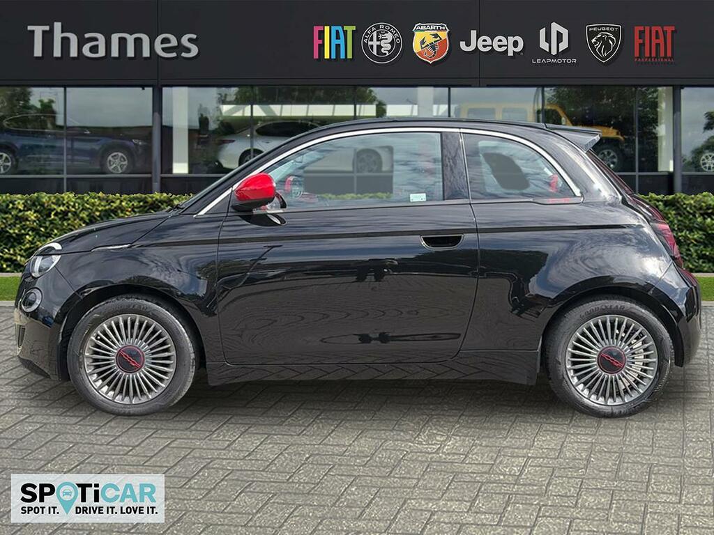 Fiat 500E 42Kwh Red YE72HZF #6