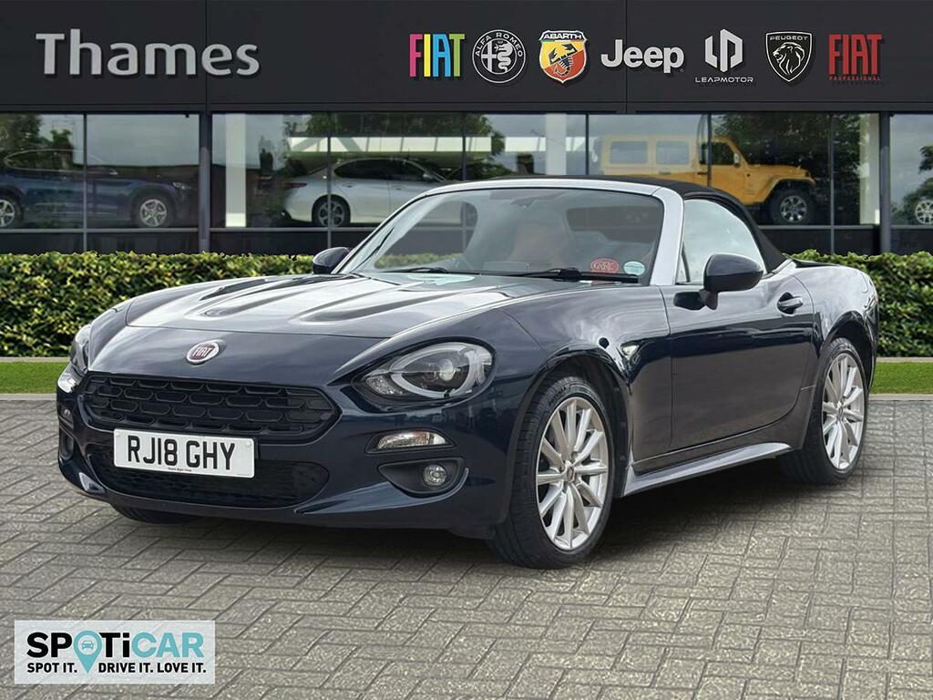 Fiat 124 Spider Lusso Blue #7