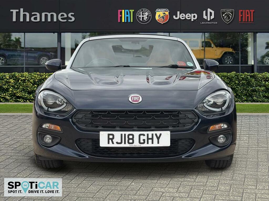 Fiat 124 Spider Lusso Blue #8