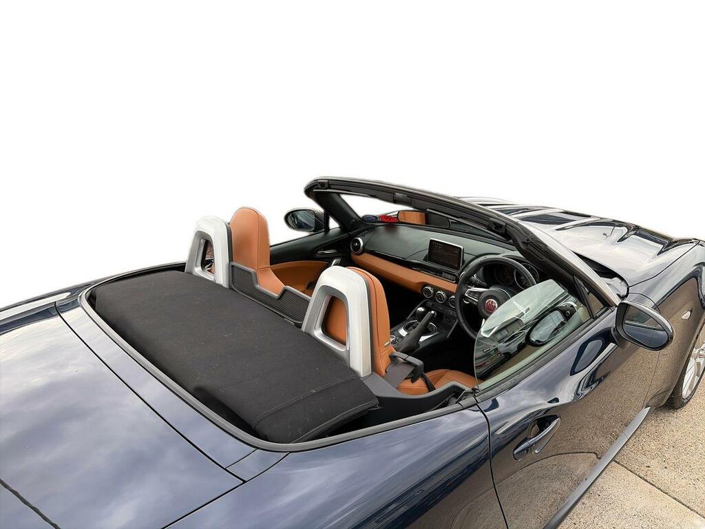 Fiat 124 Spider Lusso Blue #24