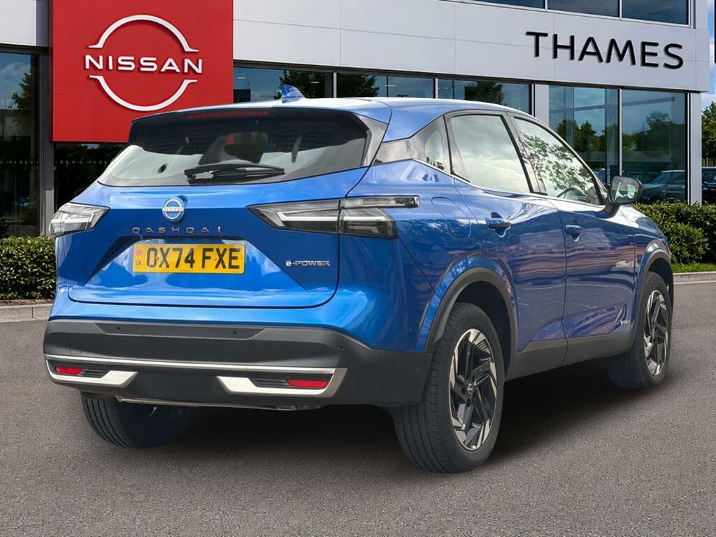 Nissan Qashqai 1.5 1.5 H E-power Acenta Premium Euro 6 Ss OX74FXE Blue #3