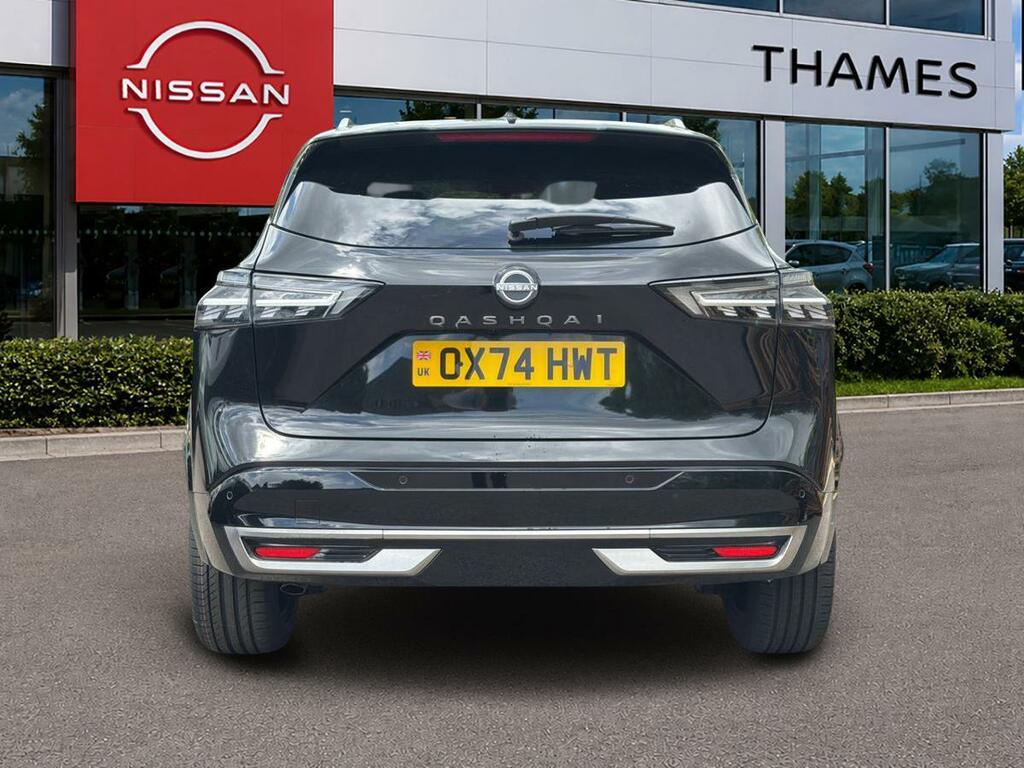 Nissan Qashqai 1.3 1.3 Dig-t Mhev Tekna Euro 6 Ss OX74HWT Black #4
