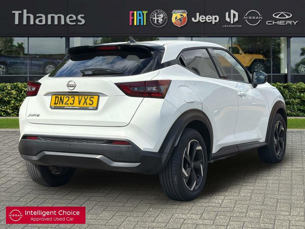 Nissan Juke 1 1.0 Dig-t N-connecta Euro 6 Ss White #3