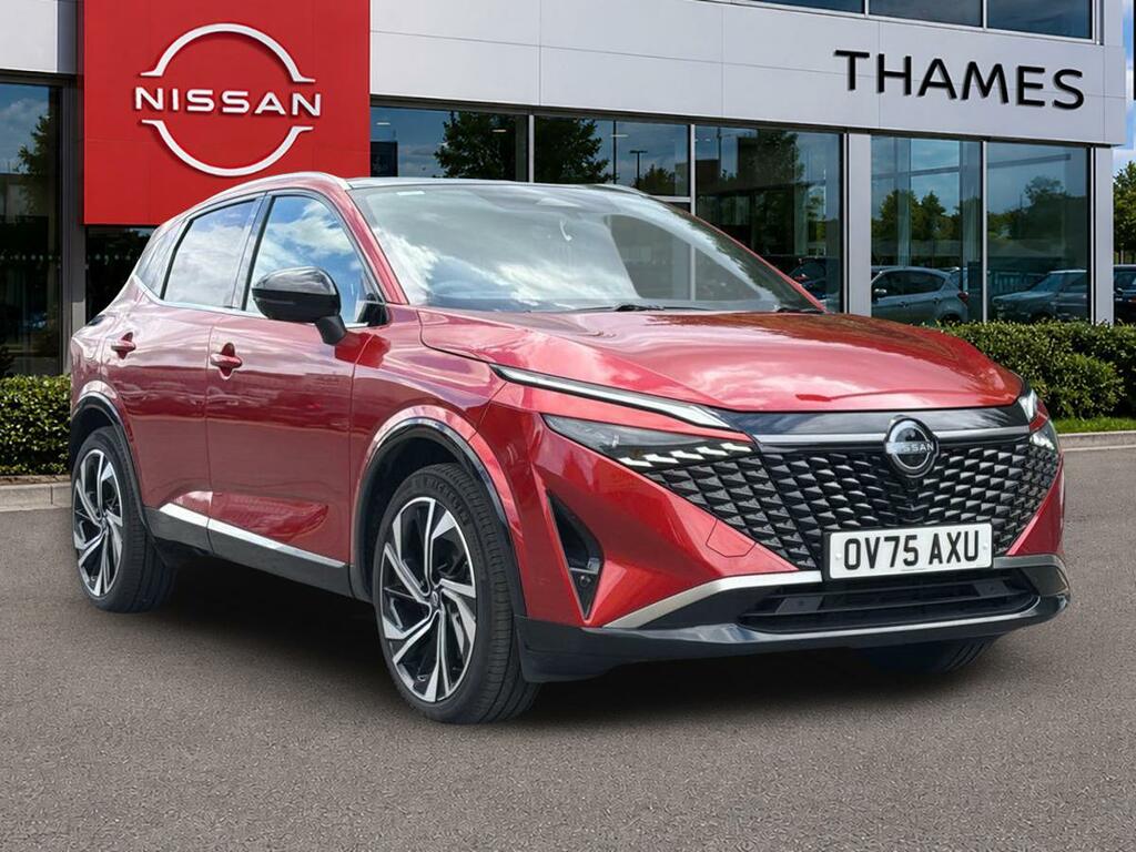 Nissan Qashqai 1.3 1.3 Dig-t Mhev Tekna Xtron Euro 6 Ss OV75AXU Red