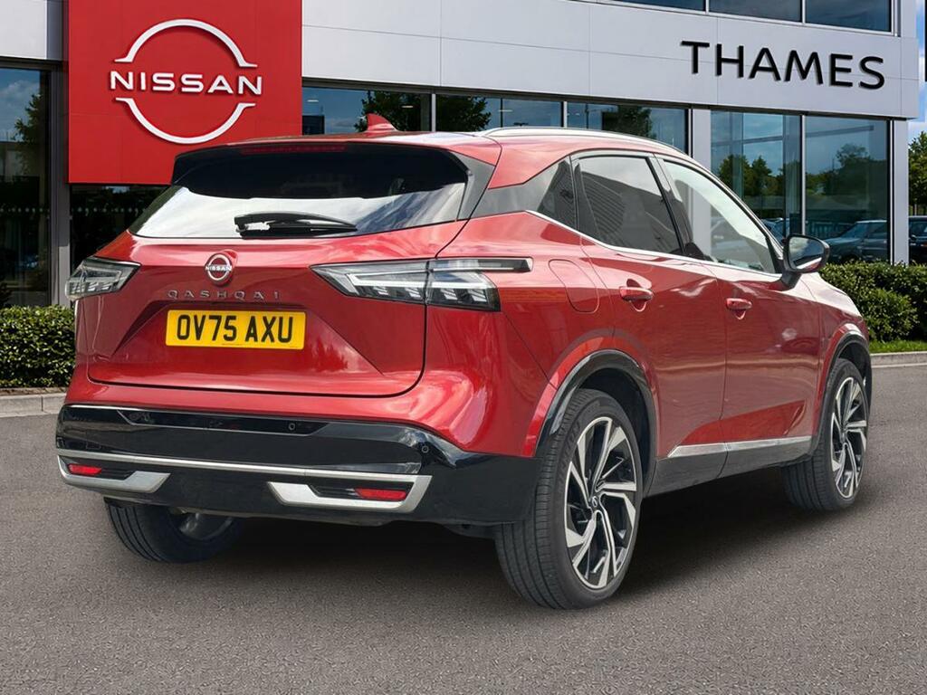 Nissan Qashqai 1.3 1.3 Dig-t Mhev Tekna Xtron Euro 6 Ss OV75AXU Red #3