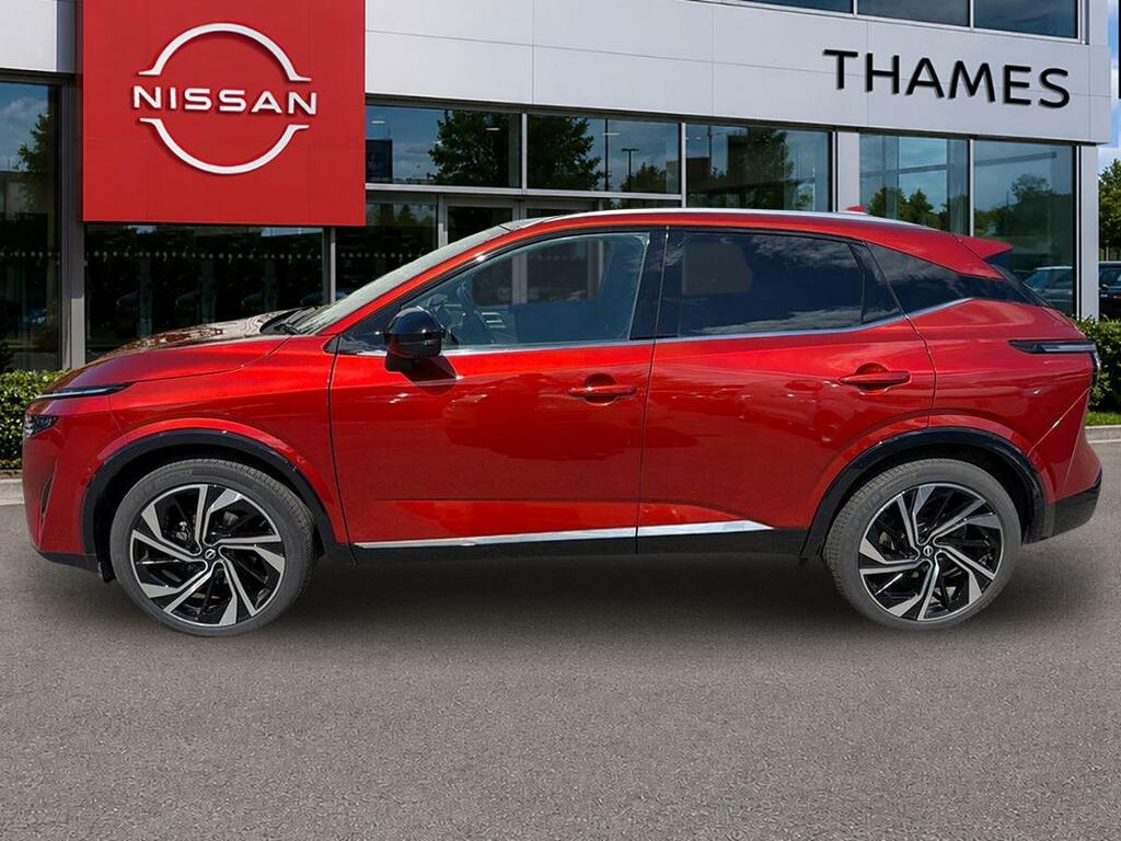 Nissan Qashqai 1.3 1.3 Dig-t Mhev Tekna Xtron Euro 6 Ss OV75AXU Red #6