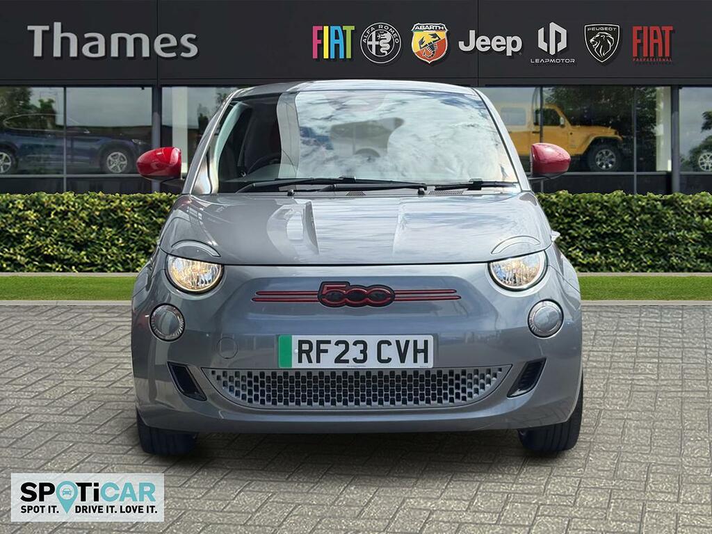 Fiat 500E 500 87Kw Red Black #8