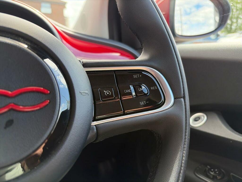 Fiat 500E 500 87Kw Red Black #23