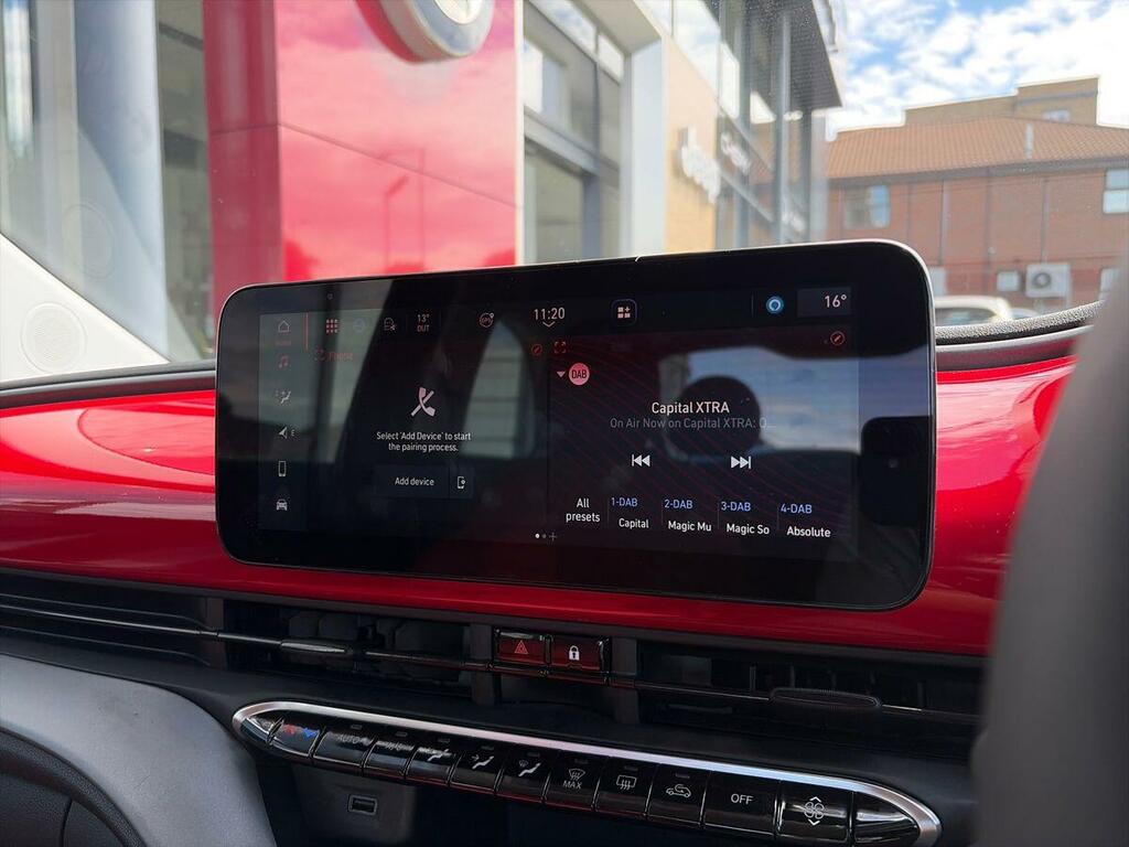 Fiat 500E 500 87Kw Red Black #18