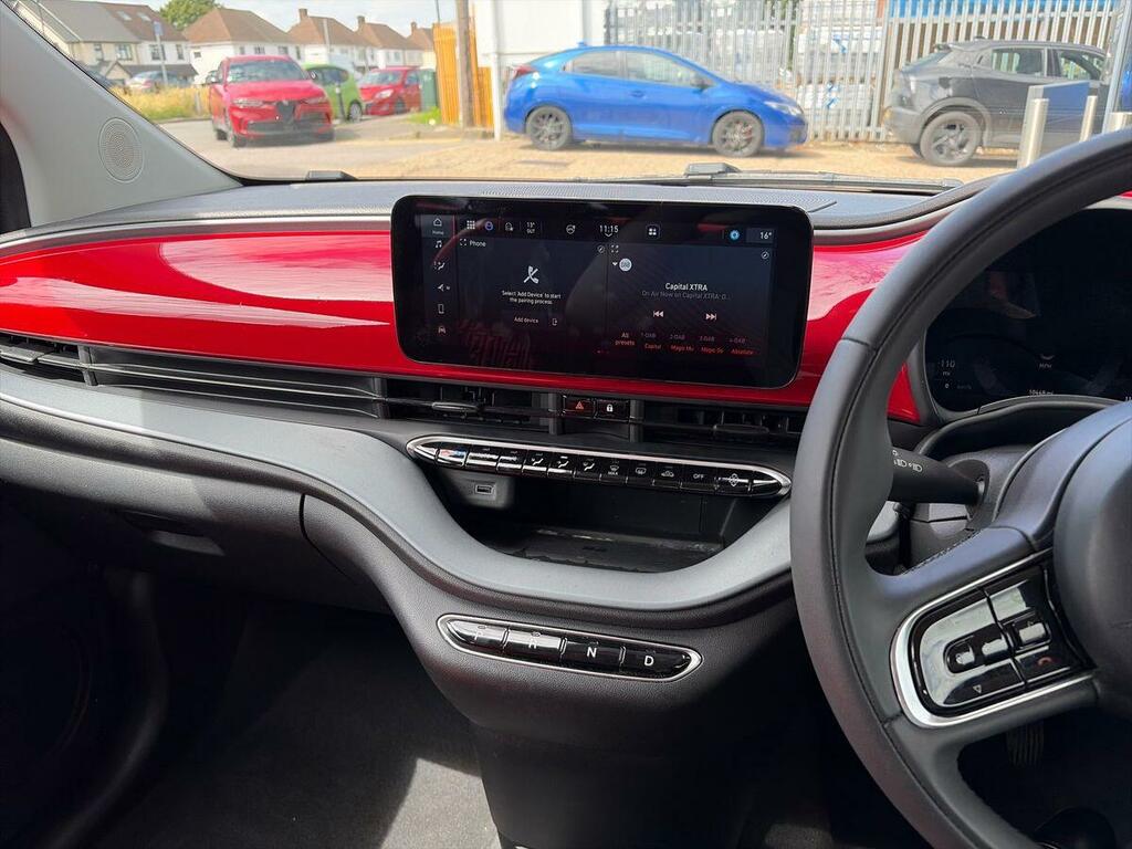 Fiat 500E 500 87Kw Red Black #15