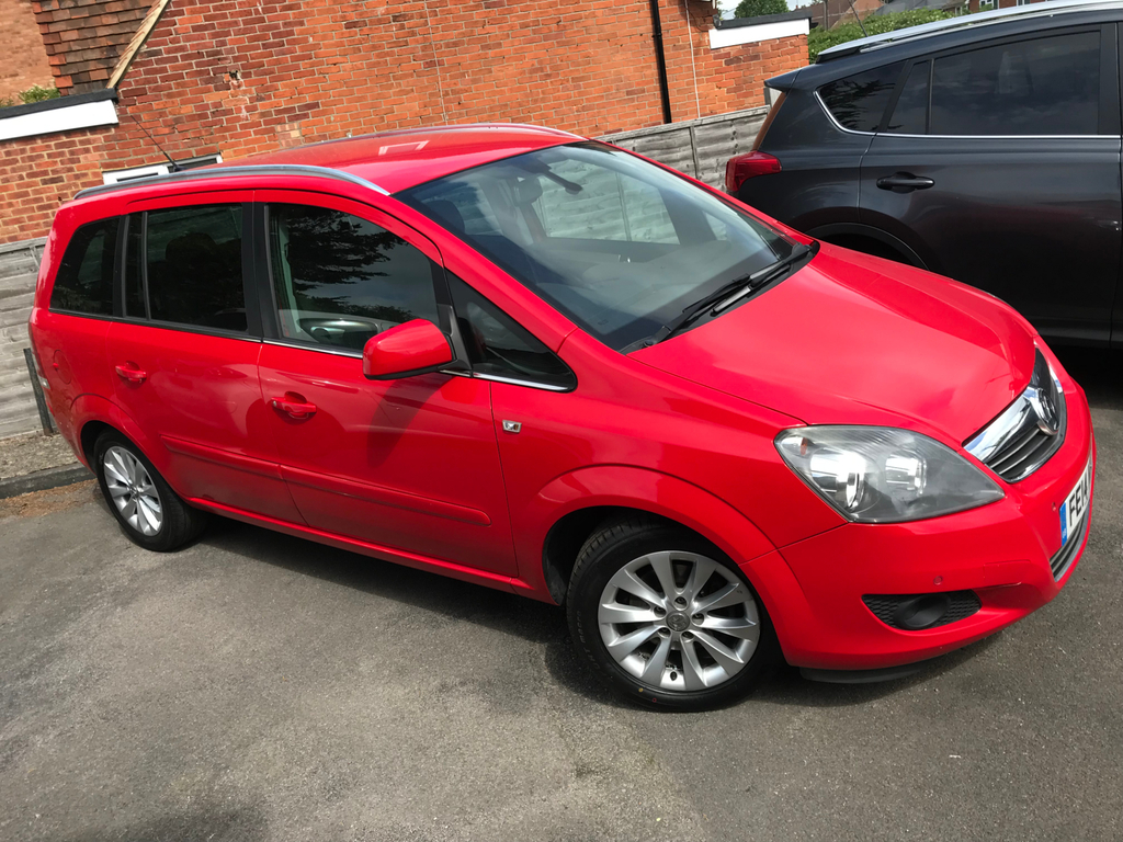 Vauxhall Zafira 1.8 16V Design Mpv Euro 5 Snav