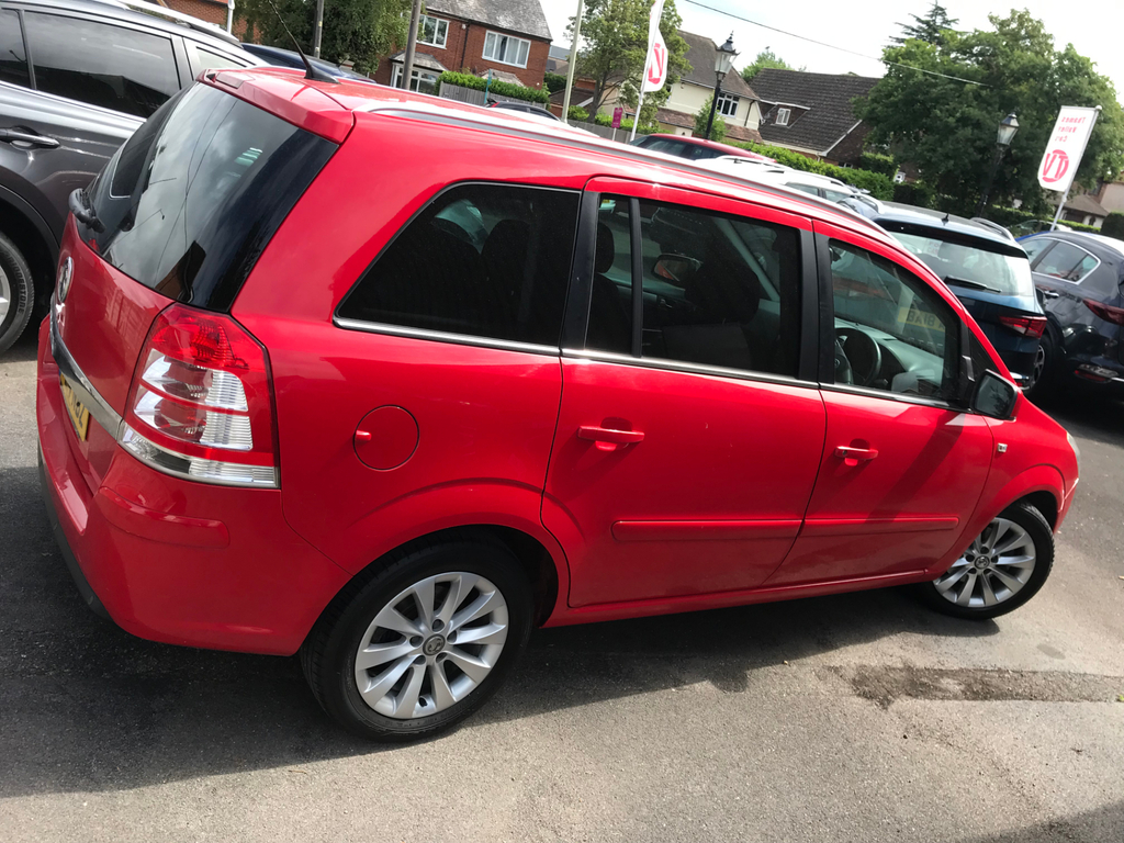 Vauxhall Zafira 1.8 16V Design Mpv Euro 5 Snav #2