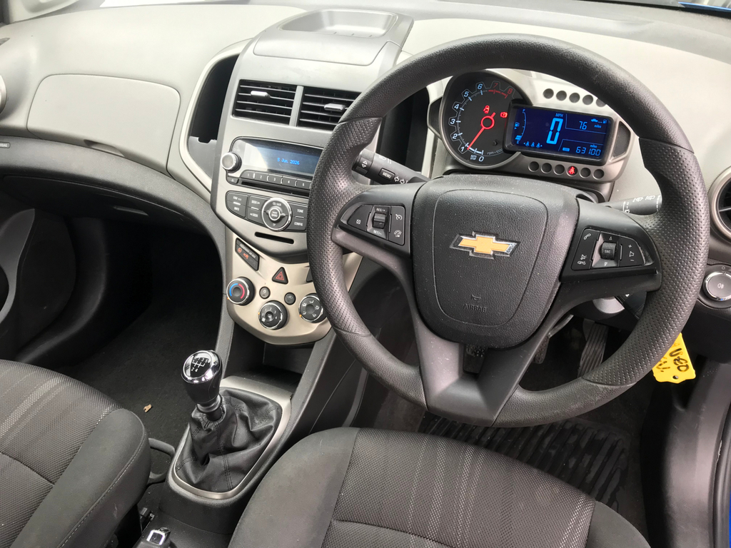 Chevrolet Aveo 1.2 Lt Hatchback Euro 5 Ss 8 RK13JWM #4