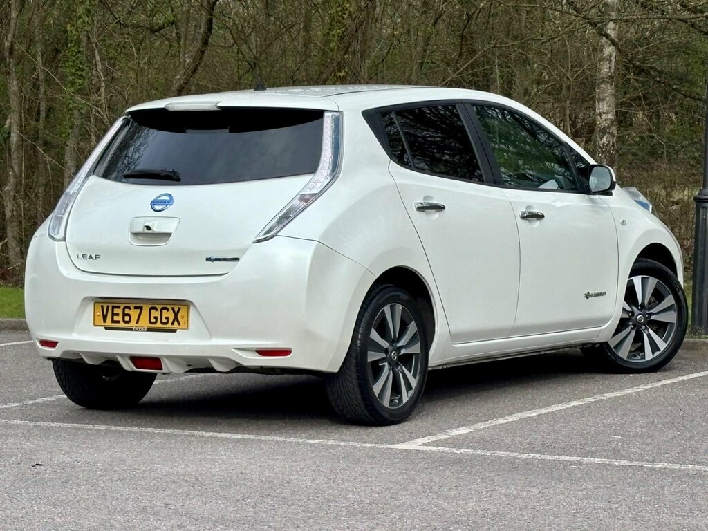 Nissan Leaf 30Kwh Tekna White #5