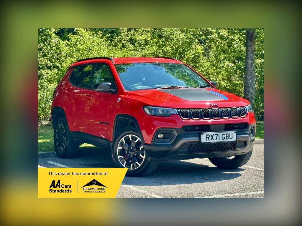 Jeep Compass 1.3 Gse T4 11.4Kwh Trailhawk 4Xe Euro 6 Ss Red