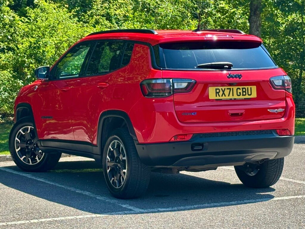 Jeep Compass 1.3 Gse T4 11.4Kwh Trailhawk 4Xe Euro 6 Ss Red #4