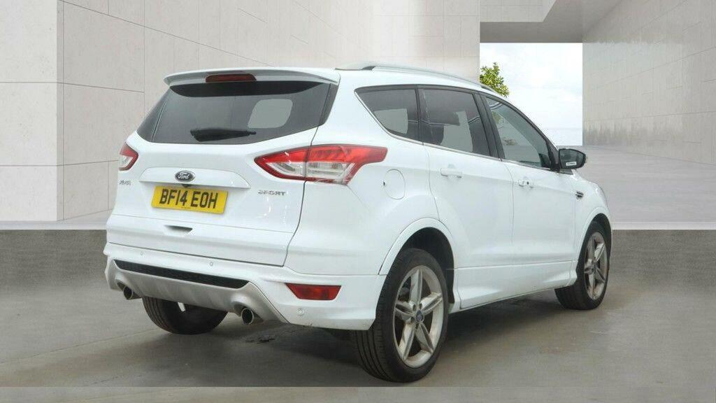 Ford Kuga 2.0 Tdci Titanium X 2Wd Euro 5 White #3